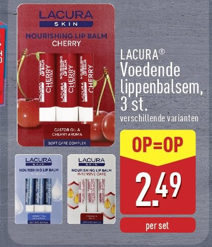 Voedende lippenbalsem, 3st.