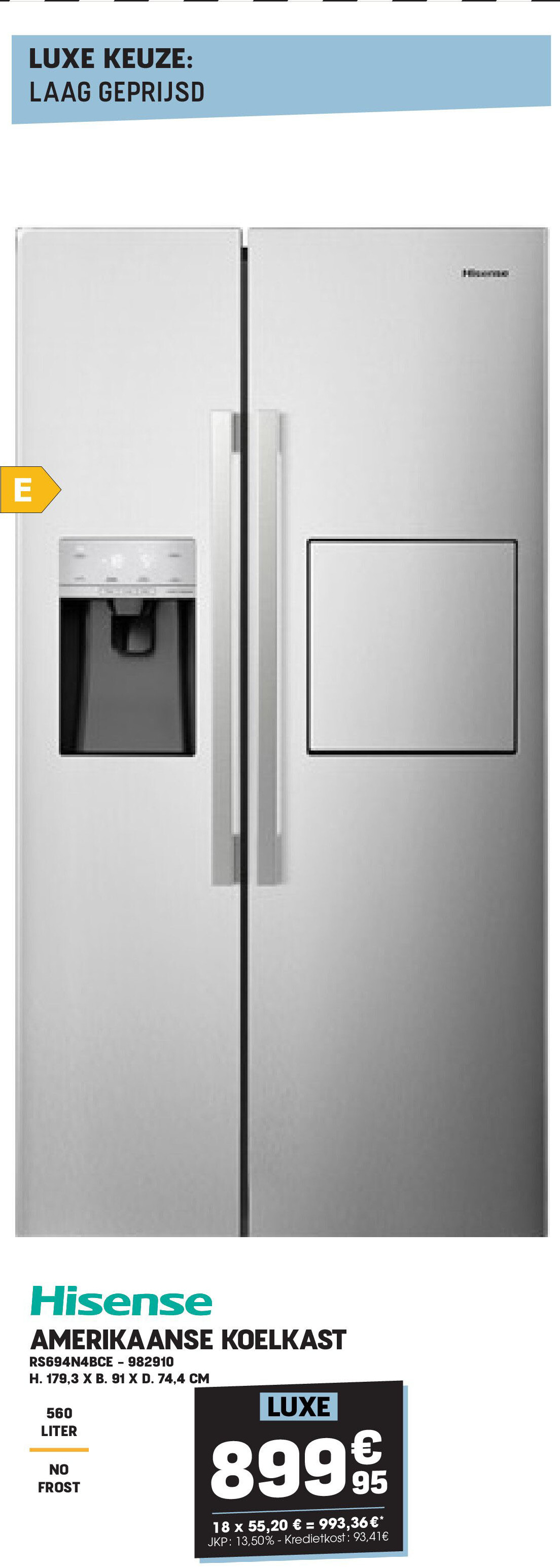 AMERIKAANSE KOELKAST