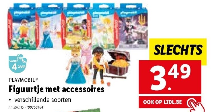 Figuurtje met accessoires