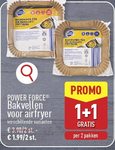 Bakvellen voor airfryer
