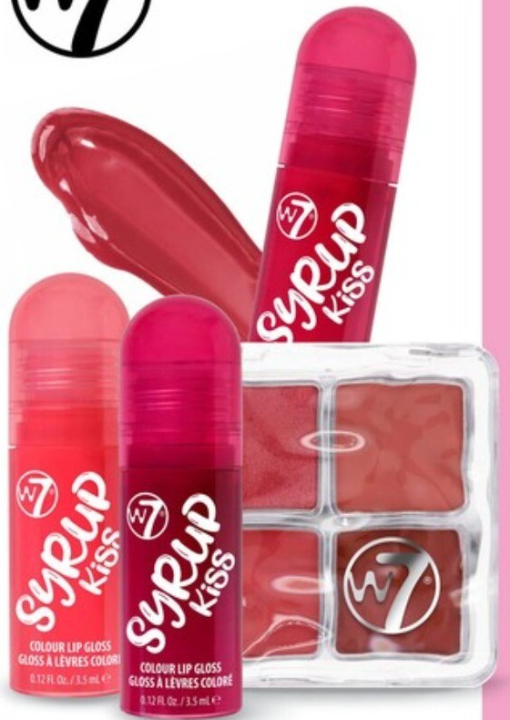 W7 Syrup Kiss en Blur it Blush