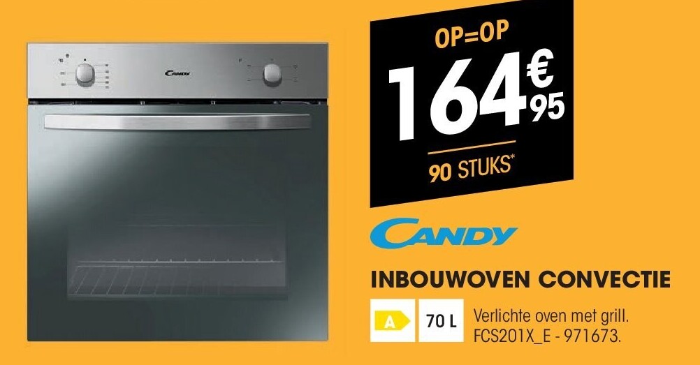 INBOUWOVEN CONVECTIE