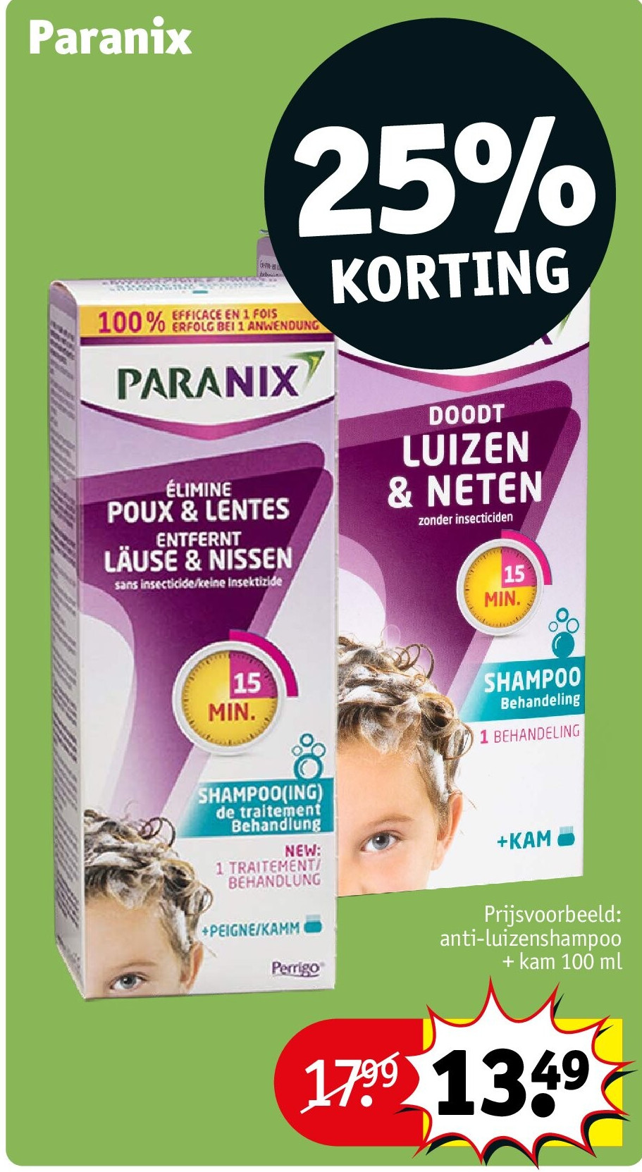 anti-luizenshampoo + kam 100 ml