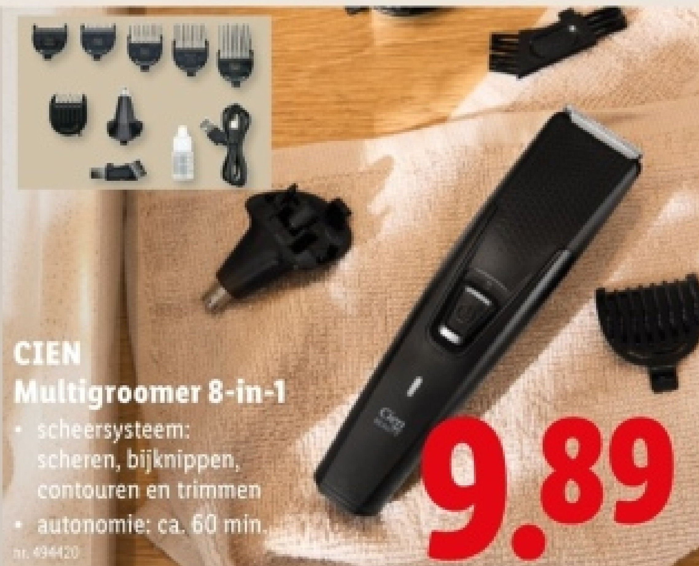 Multigroomer 8-in-1