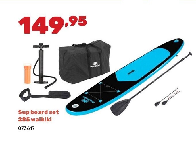 Sup board set 285 waikiki