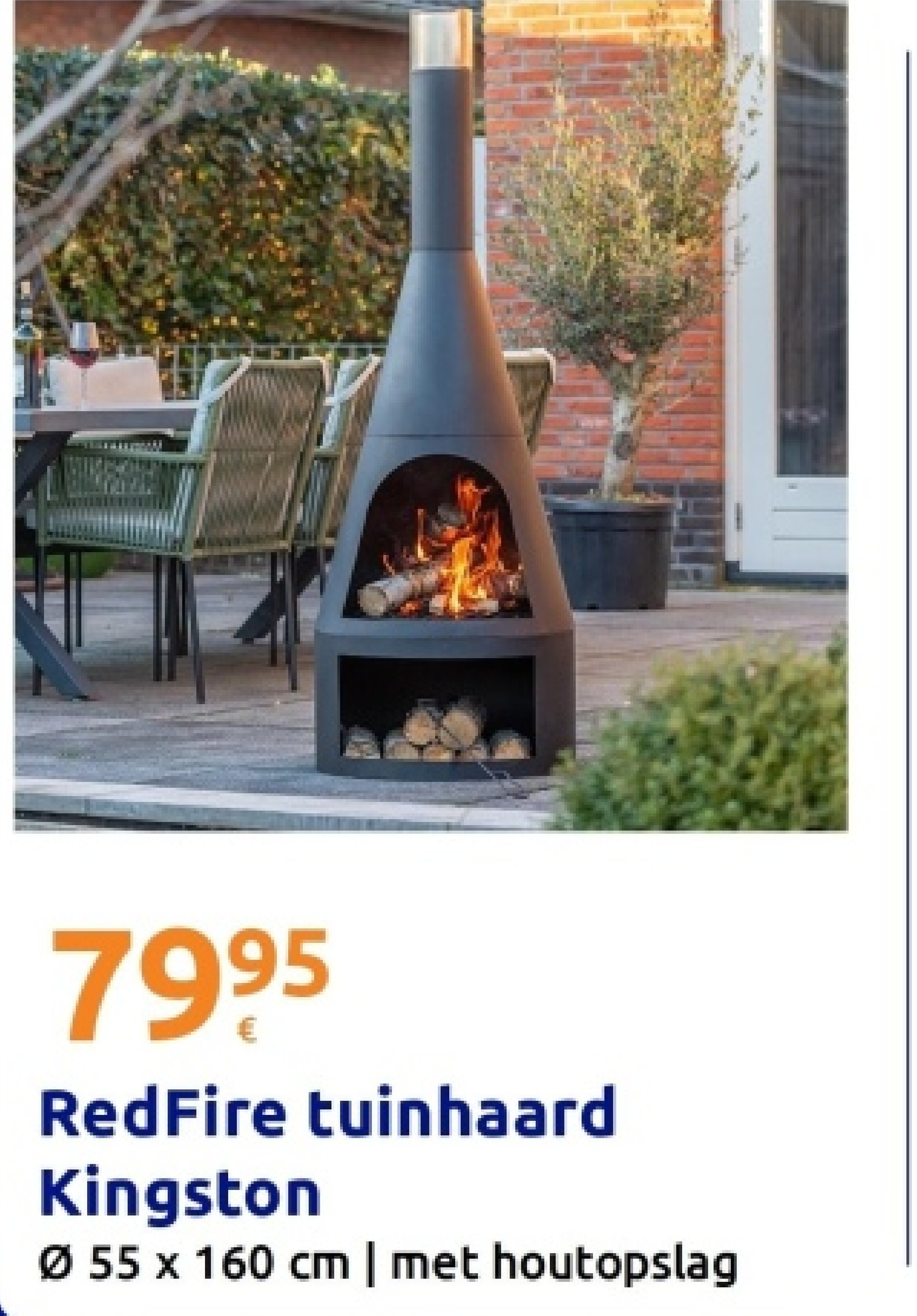 RedFire tuinhaard Kingston