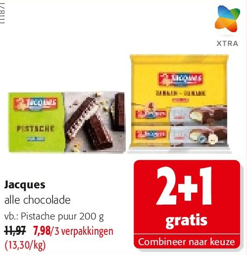 Jacques Pistache puur 200 g