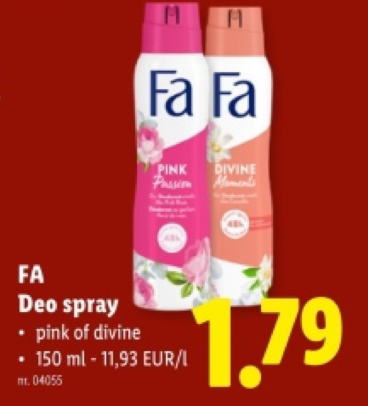 Deo spray