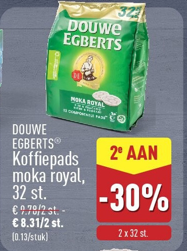 Koffiepads moka royal, 32st.