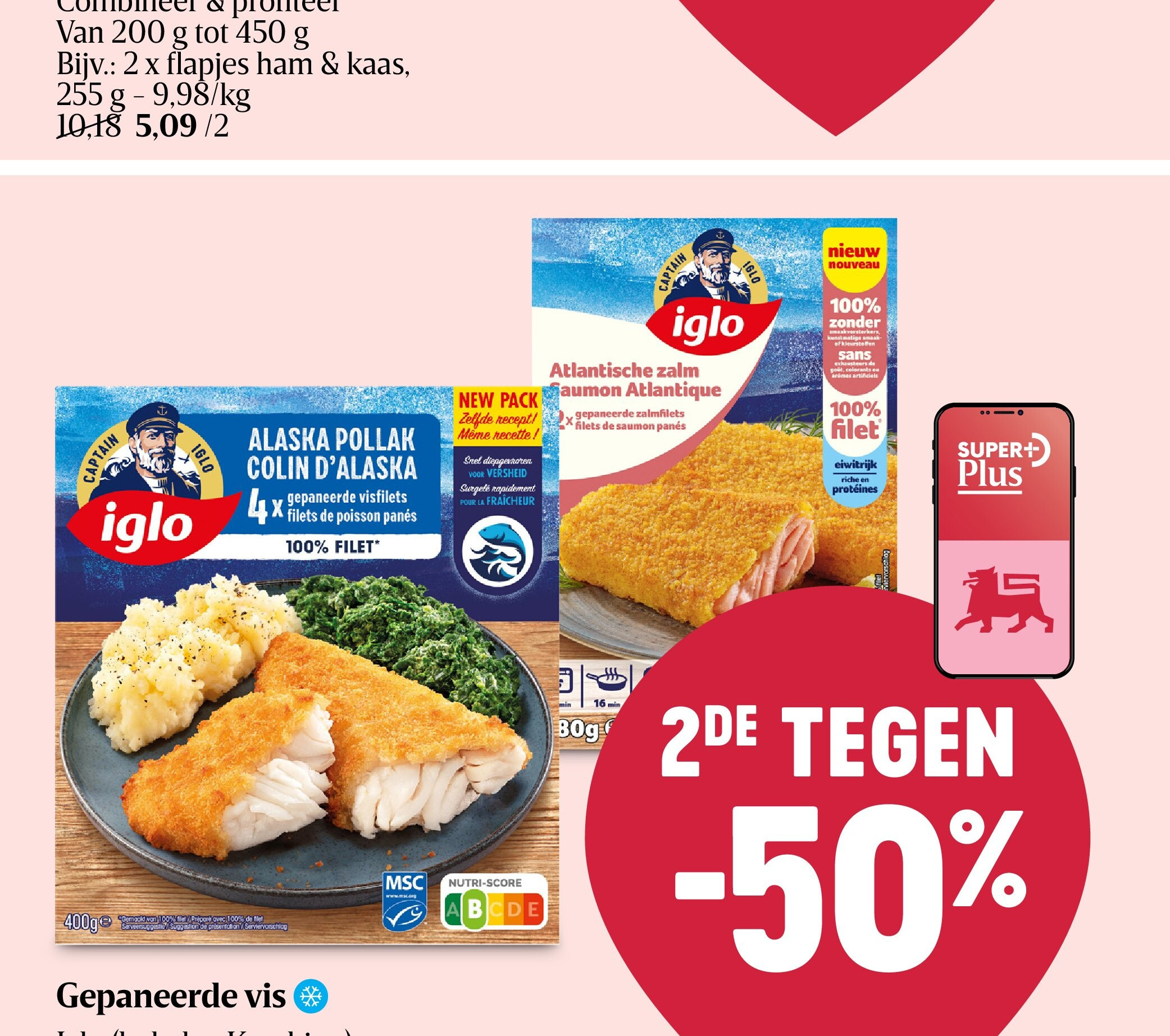 Gepaneerde vis