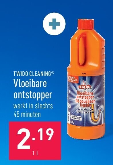 Vloeibare ontstopper