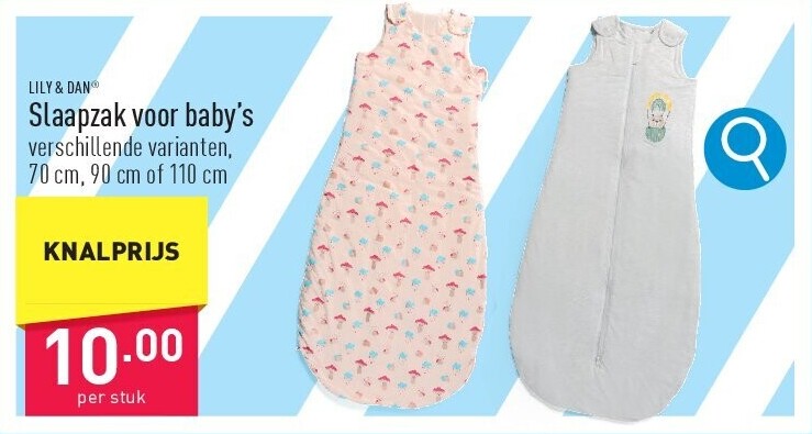 Slaapzak voor baby's