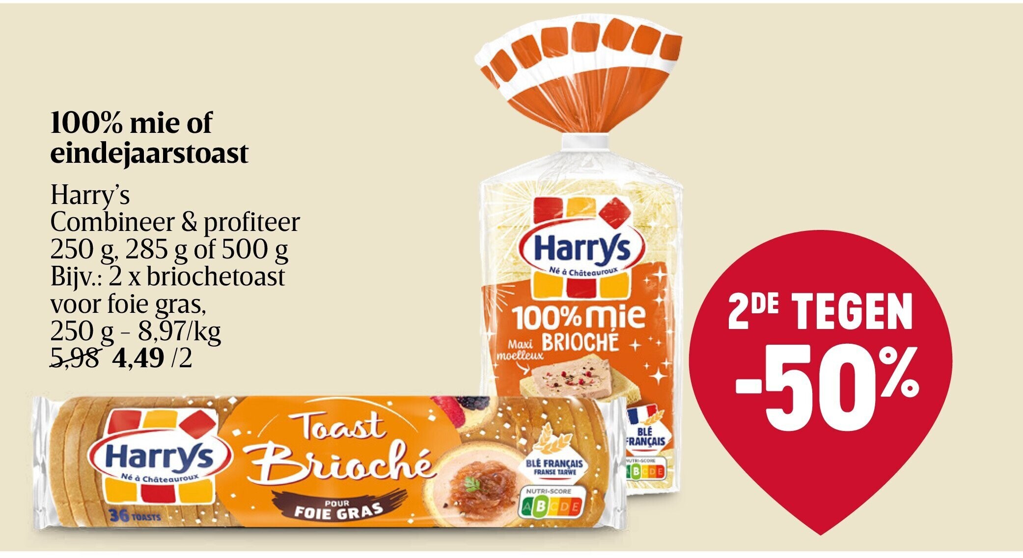 100% mie of eindejaarstoast