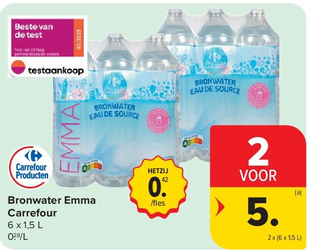 Bronwater Emma Carrefour