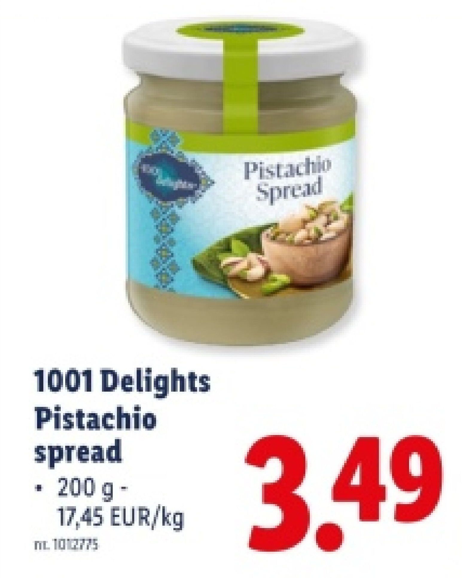 Pistachio spread