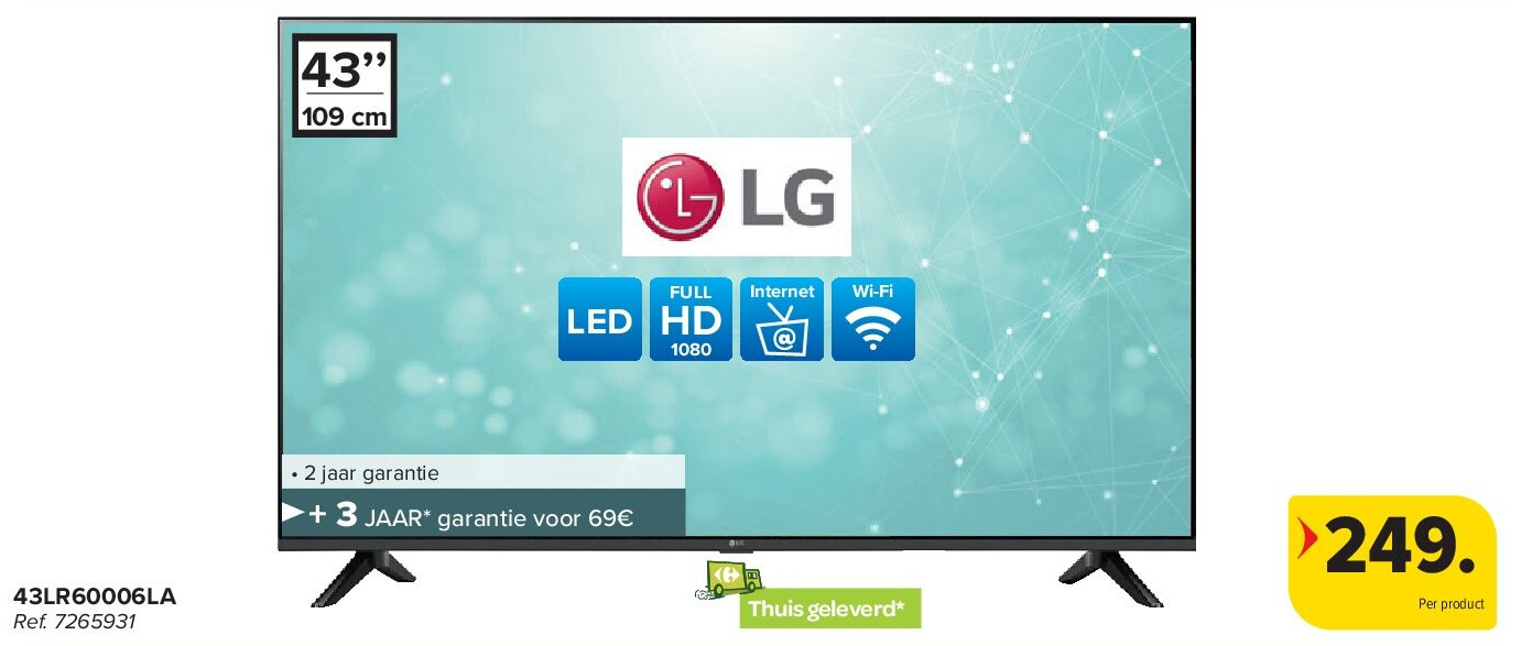 LG 43LR60006LA LED TV