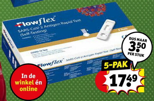 Covid-19 Zelftest 5-PAK