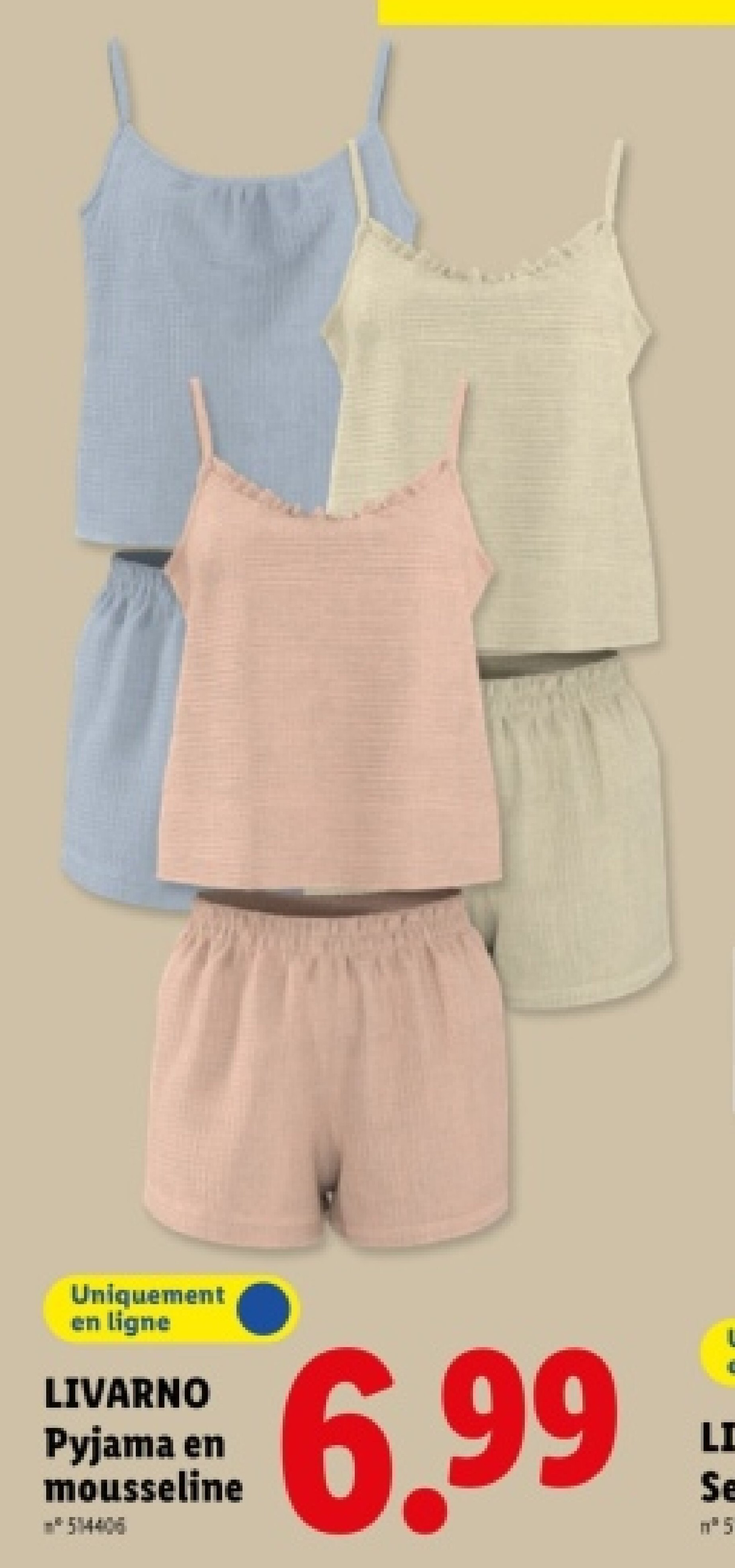 Pyjama en mousseline