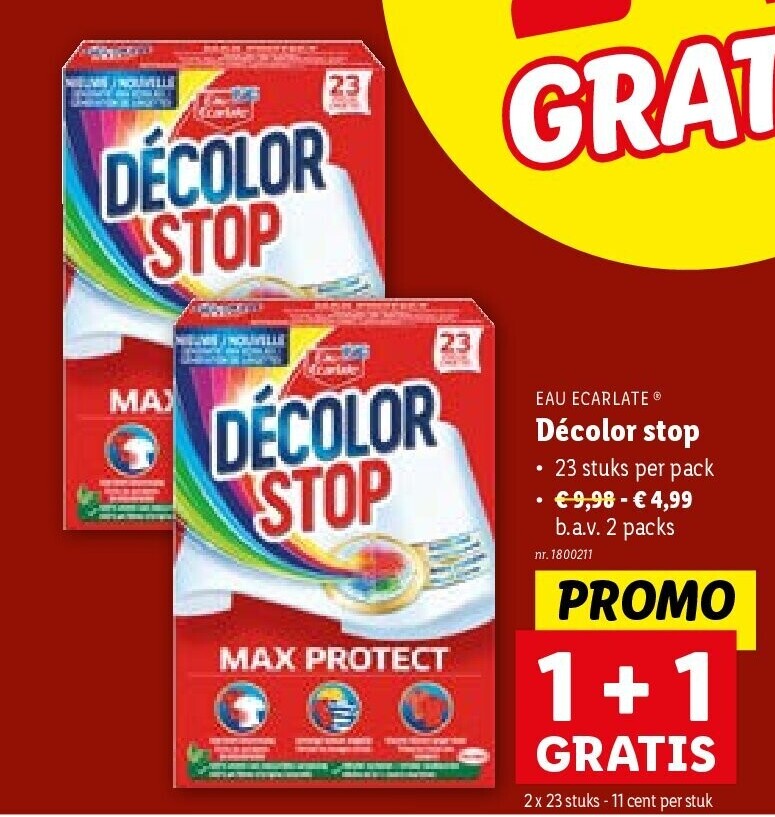 Décolor stop