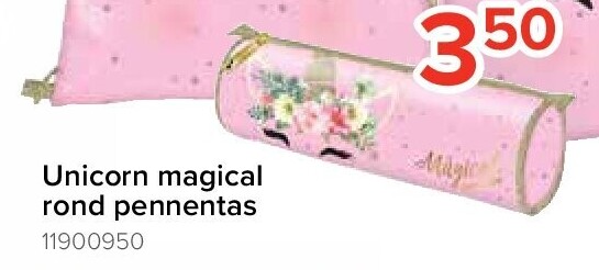Unicorn magical rond pennentas