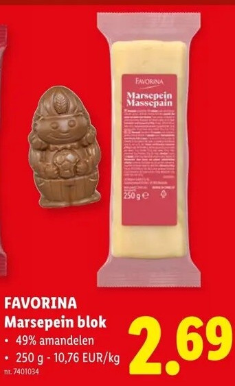 Marsepein blok