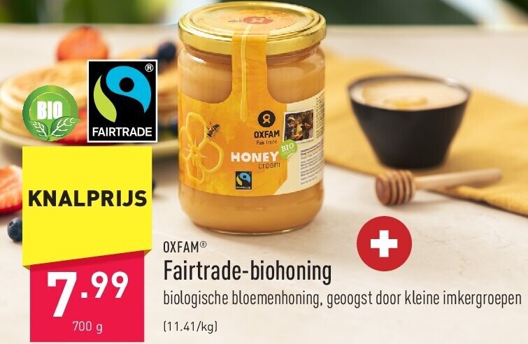 Fairtrade-biohoning