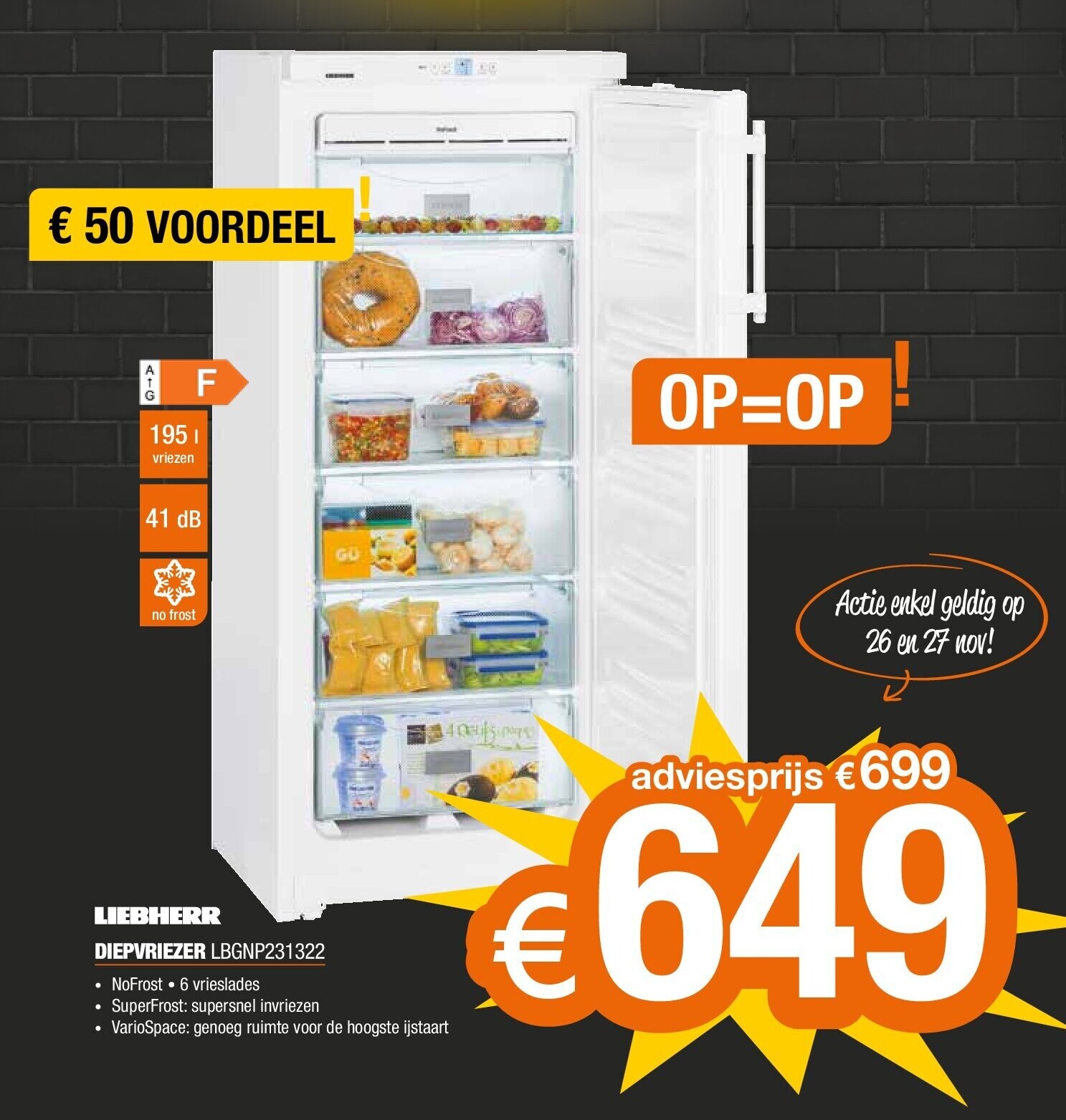 DIEPVRIEZER LBGNP231322