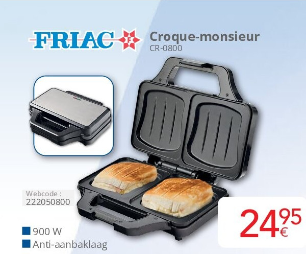 Friac Croque-monsieur CR-0800