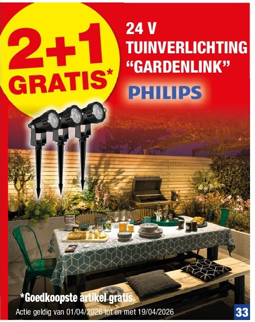 24 V TUINVERLICHTING “GARDENLINK”