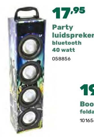 Party luidspreker bluetooth 40 watt