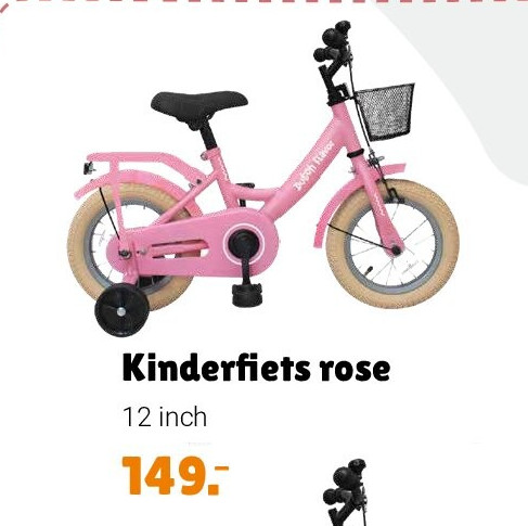 Kinderfiets rose
