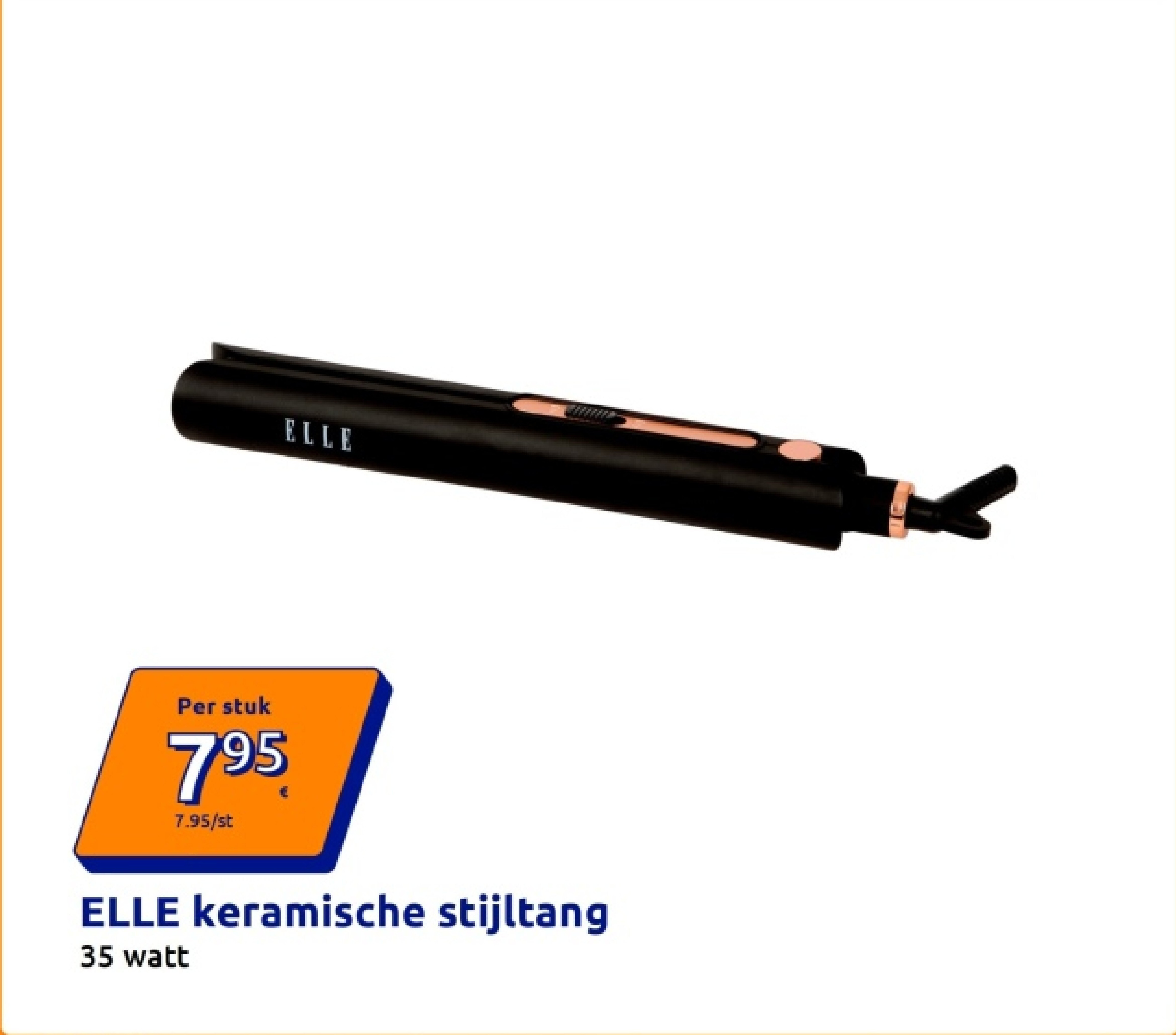 ELLE keramische stijltang