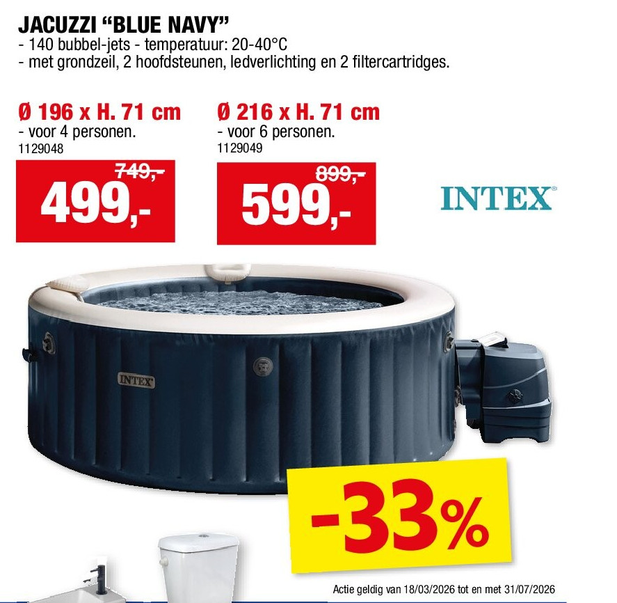 JACUZZI “BLUE NAVY”