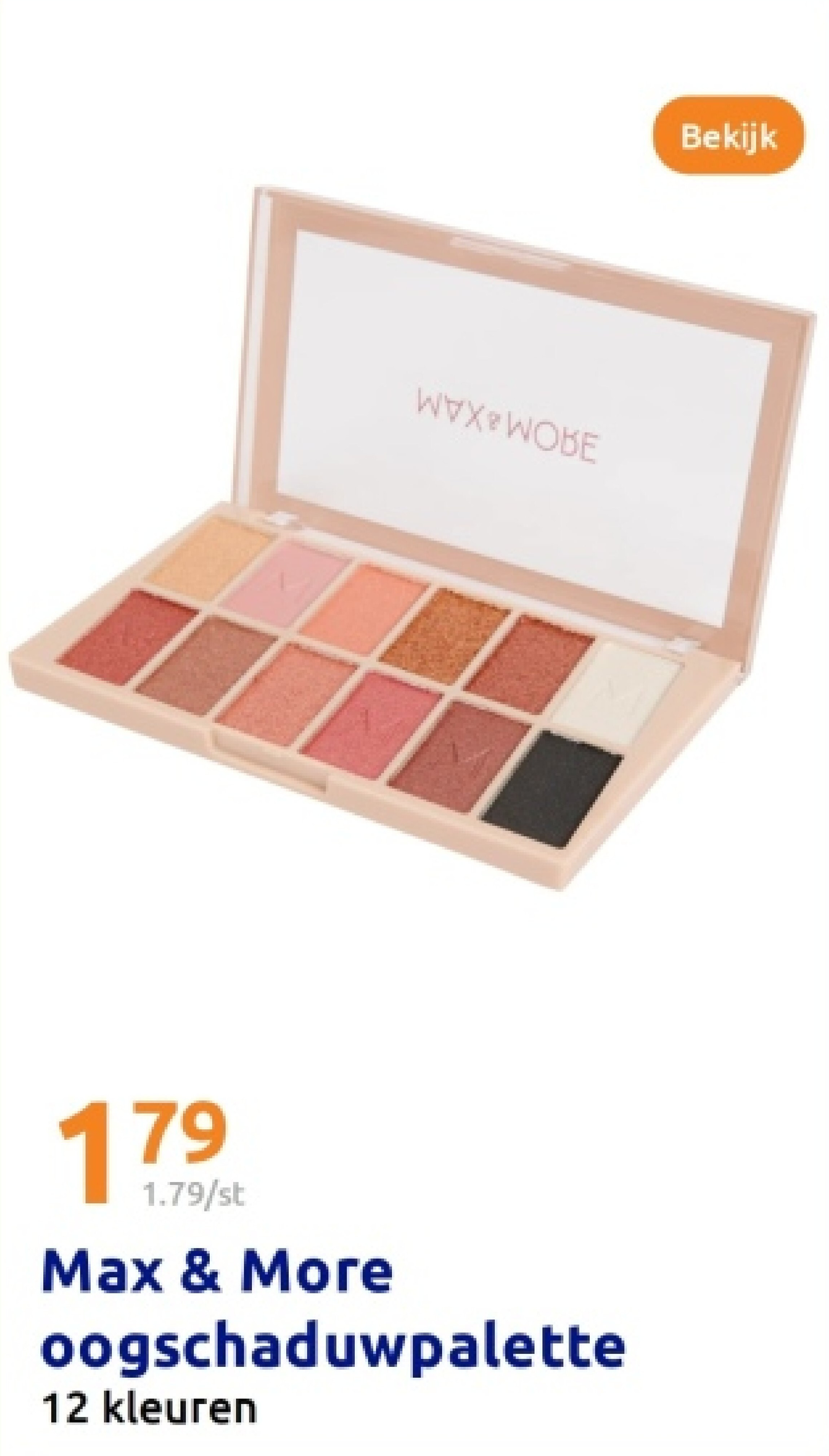 Max & More oogschaduwpalette