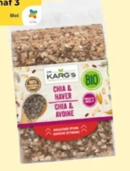 Knäckebröd met chiazaad en haver 200 g