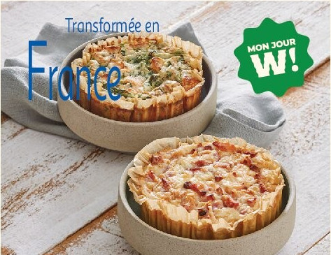 Quiche au saumon