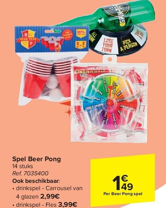 Spel Beer Pong