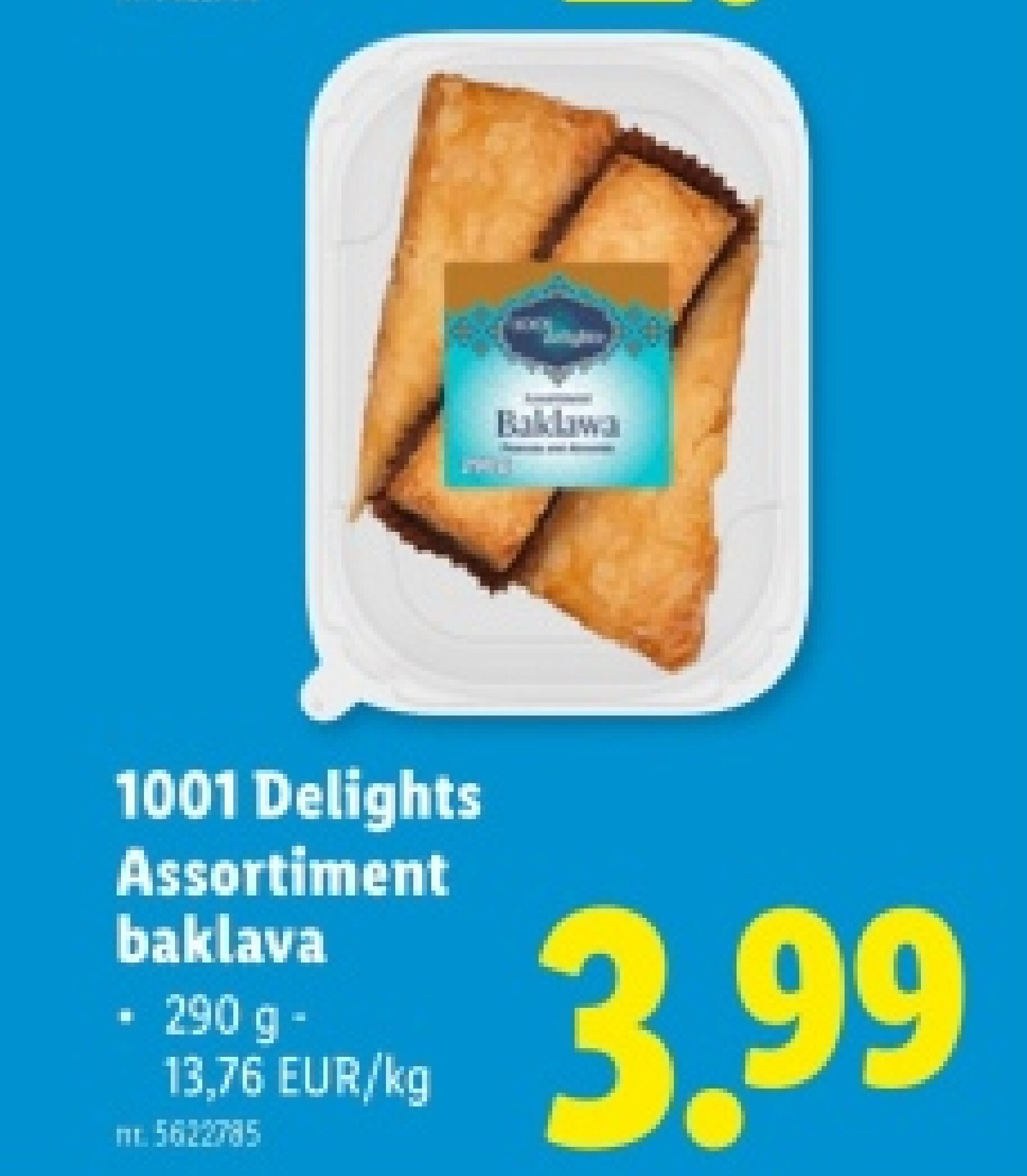 Assortiment baklava