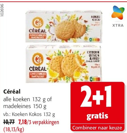 Céréal Koeken Kokos 132 g