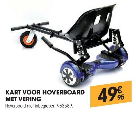 KART VOOR HOVERBOARD MET VERING