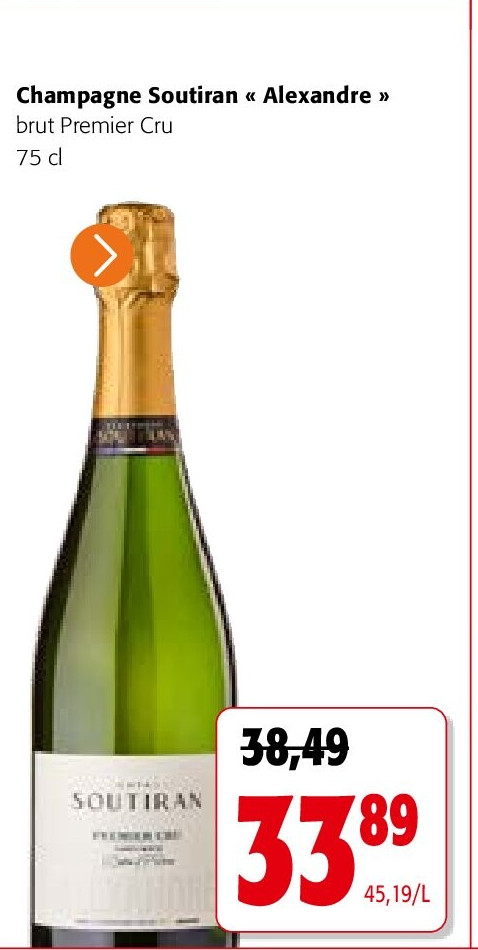 Champagne Soutiran « Alexandre »