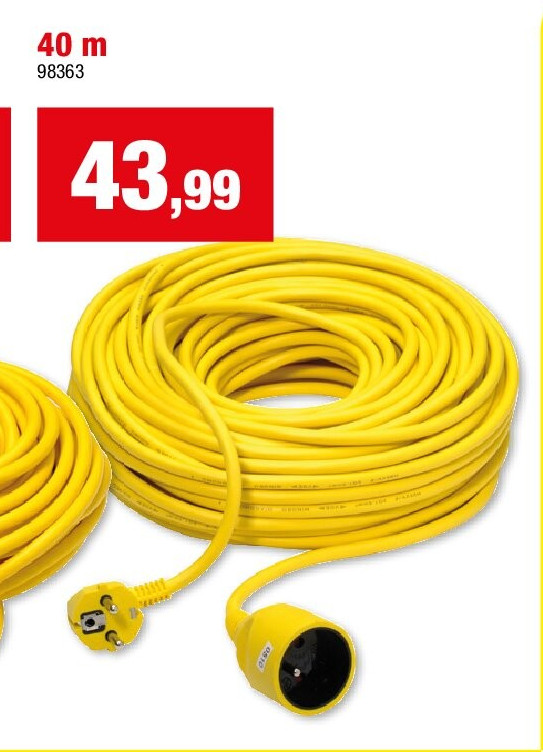 VERLENGSNOER 40 m