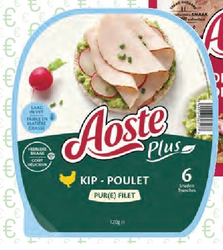 Aoste Plus Kipfilet - 120g