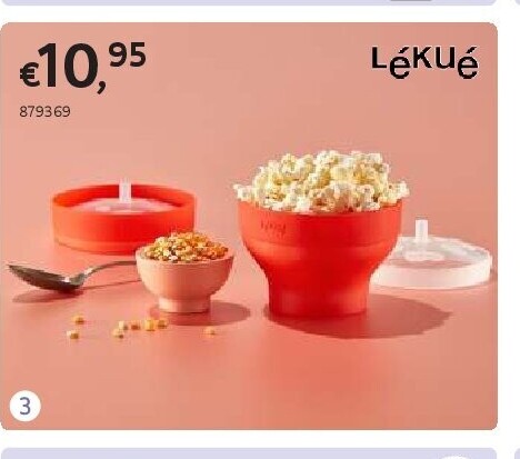 LÉKUÉ POPCORNMAKER VOOR MAGNETRON