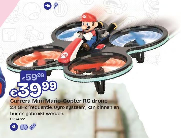 Carrera Mini Mario-Copter RC drone