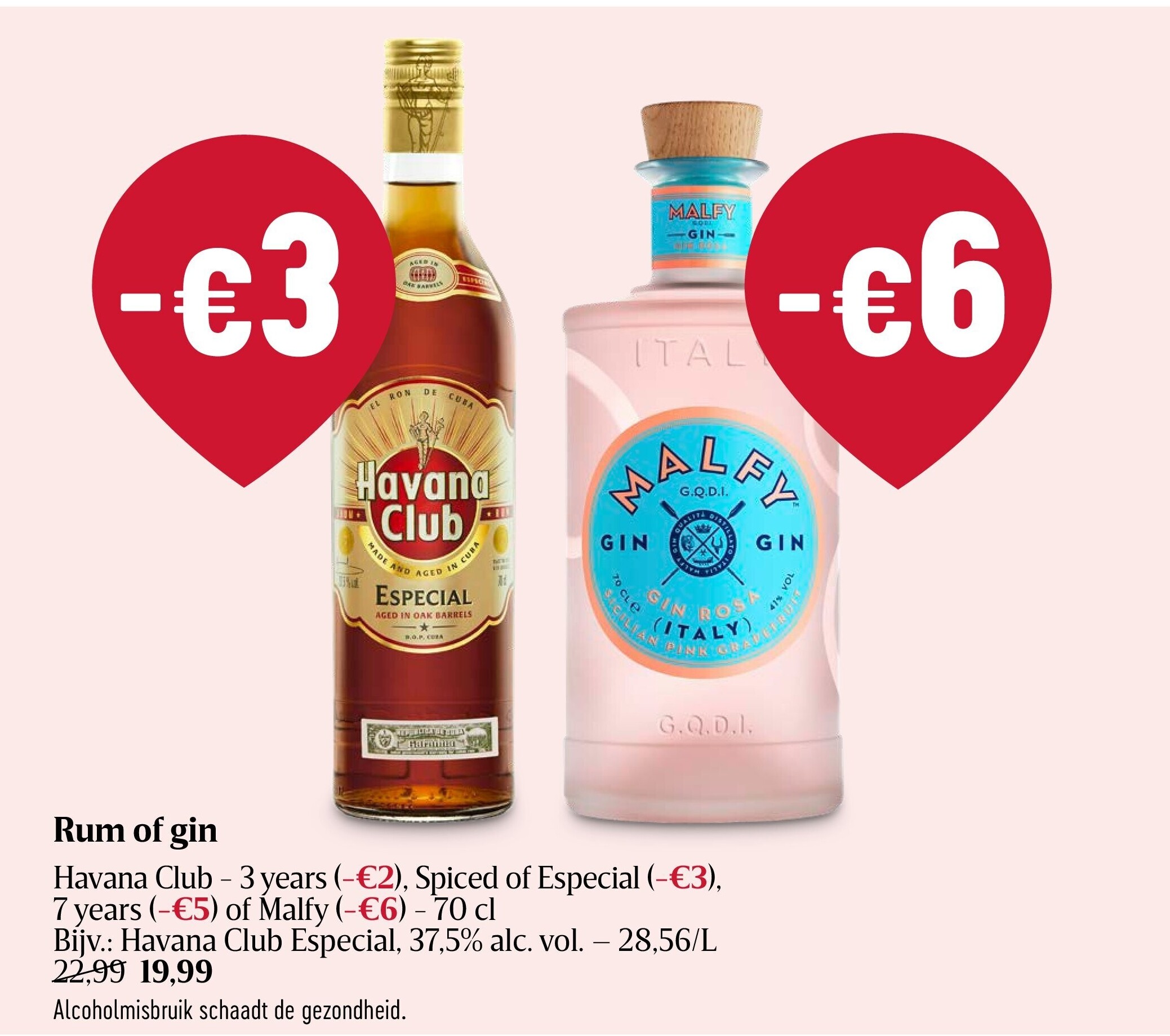 Rum of gin