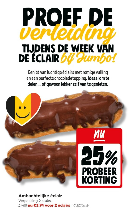 Ambachtelijke éclair