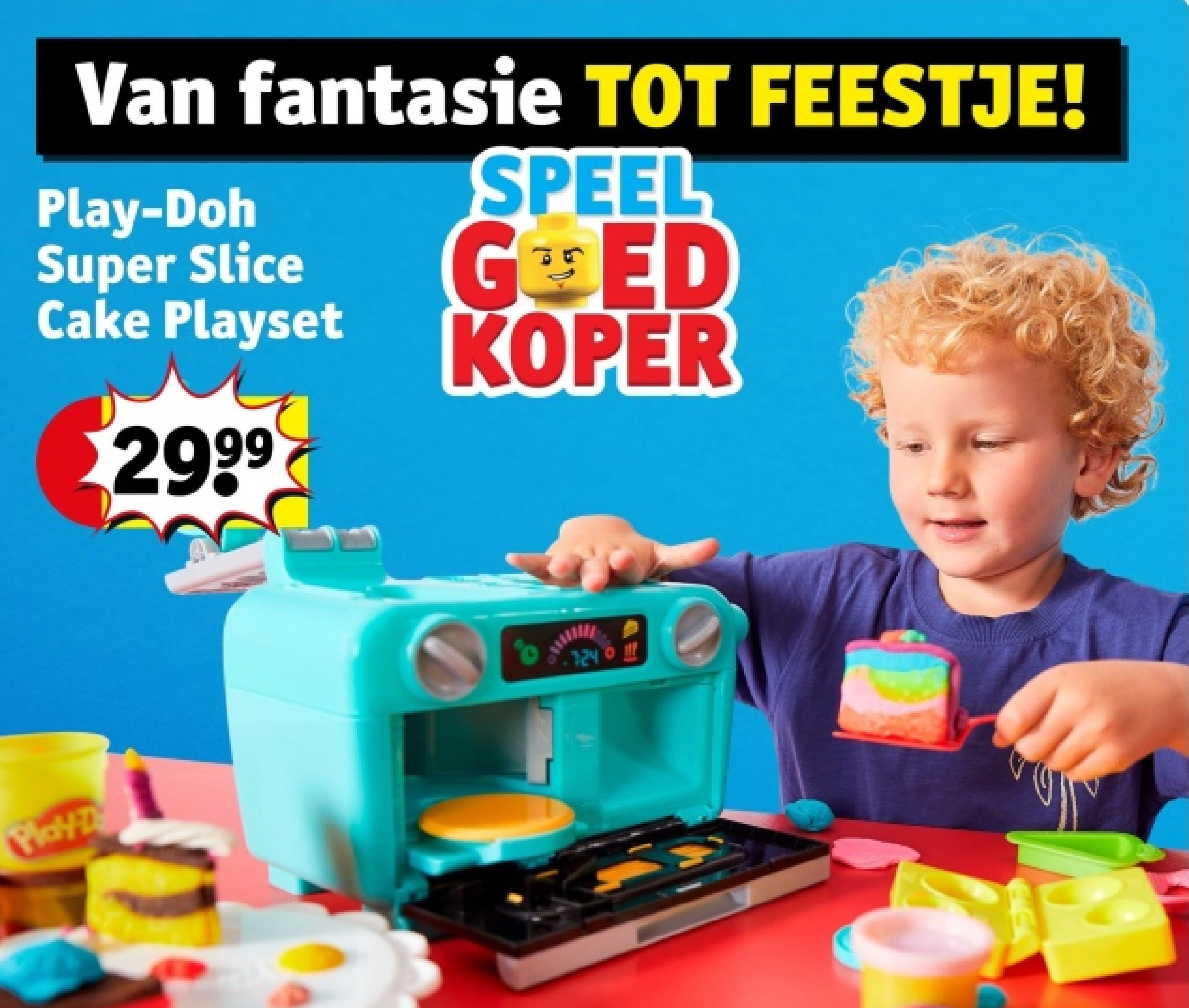 Play-Doh Super Slice Cake Playset