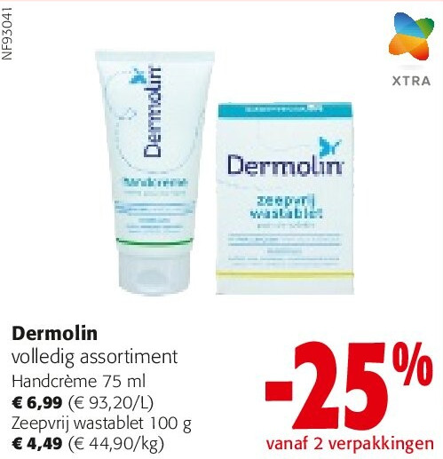 Dermolin Handcrème 75 ml