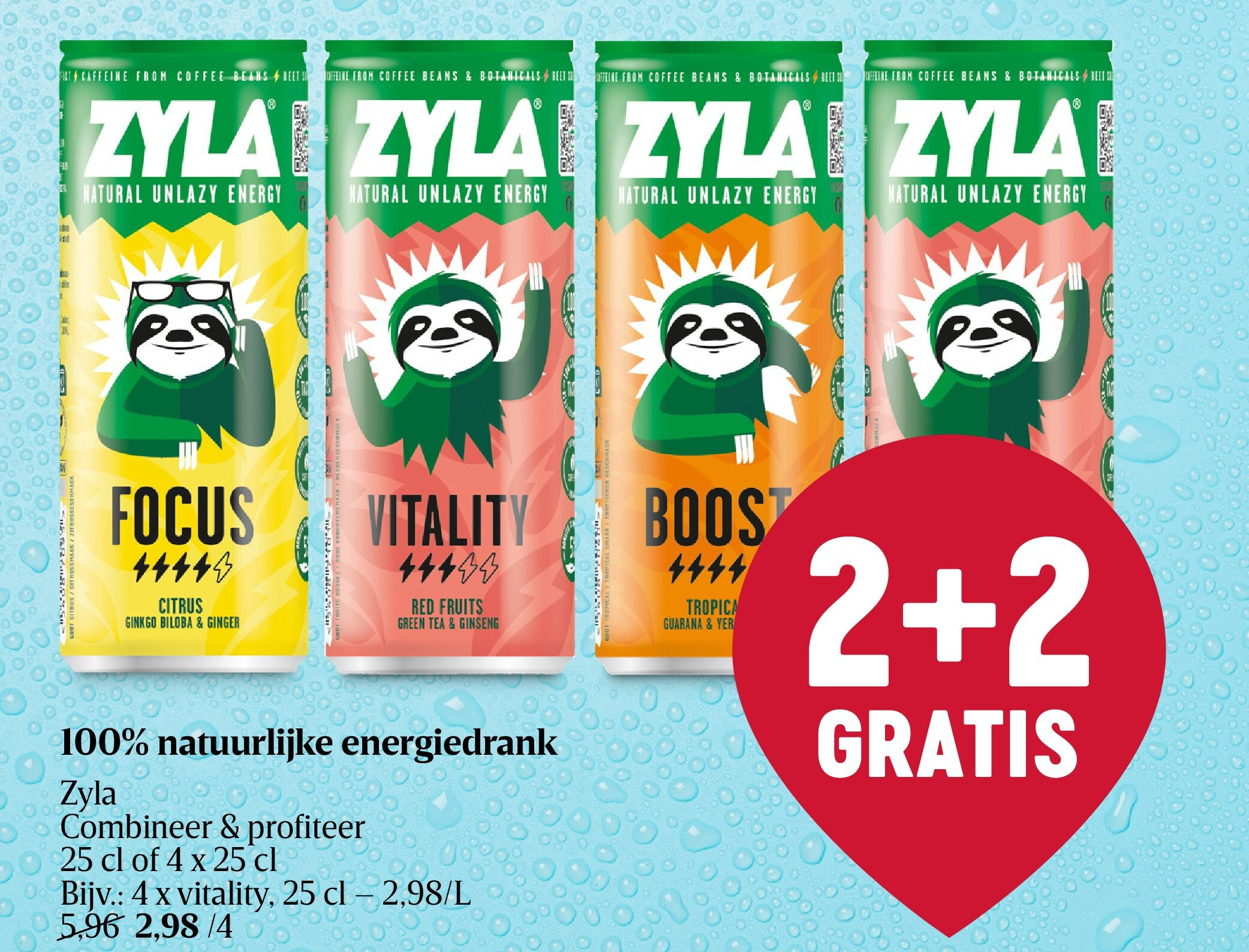 100% natuurlijke energiedrank